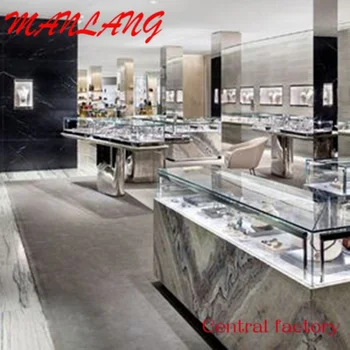 CustomLuxury klenotník uložiť sklo displeja predviesť na predaj šperkov zobraziť Kabinetu šperky mall počítadlo šperky kiosk