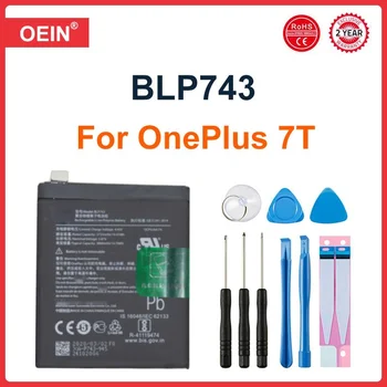 Nové BLP743 3800mAh Originálne Batérie Pre Oneplus 7T Jeden Plus 7T Telefón Batéria s Vysokou Kapacitou OnePlus Telefón Batérie