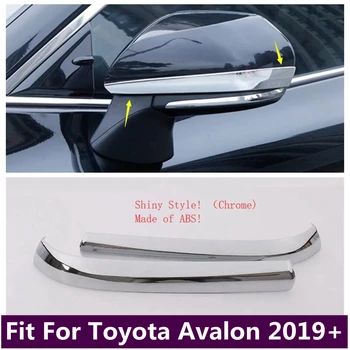 Bočné Dvere Spätné Zrkadlo Pásy Streamer Dekorácie Kryt Výbava Vhodné Pre Toyota Avalon 2019 - 2023 Chrome Vonkajšie Príslušenstvo