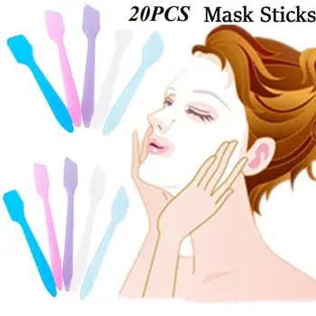 Plastové Náhodné Farby Špachtle DIY Maska Blato Nástroje make-up Nástroje Kozmetické Nástroje varešky Maska Škrabka Maska Stick