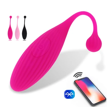 Bluetooths Dildo Vibrátor APLIKÁCIU Diaľkové Ovládanie Vibračné Vajíčko Klitorálny Stimulátor G-bodu Masér Vibrátor Sexuálne Hračky Pre Ženy