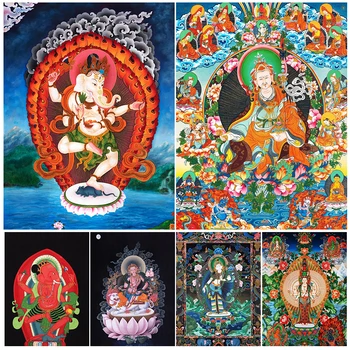 Indické Náboženstvo Ganeš Hinduistickej Mytológii Boh Plagáty Na Stenu Obrázky Pre Obývacia Izba Plagát Na Stenu Umenie Maliarske Plátno Bez Rámu