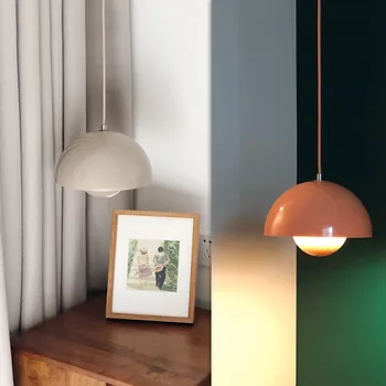 Moderný Prívesok Svetlo polkruhová Nordic farba luster lampa pre Jedáleň Domova Visí Lampa na výzdobu