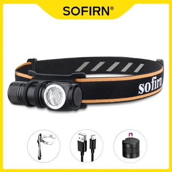Sofirn HS10 USB C Nabíjateľná Mini 16340 Svetlomet 1100lm LH351D 90CRI Uhol Baterka TIR Optika s Magnetom Chvost 2 Skupiny
