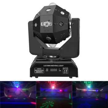 24x3w laserový lúč, tras hlavy lúča stroboscopic laserová diskotéka loptu DMX DJ party nočný klub svetlá LED profesionálne stage svetlá