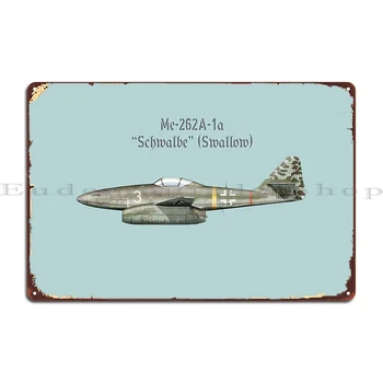 Me 262 Stíhací Bombardér Kovová Doska Plagát Garáž Dosky Bar Nástennú Maľbu Vlastné Tin Podpísať Plagát