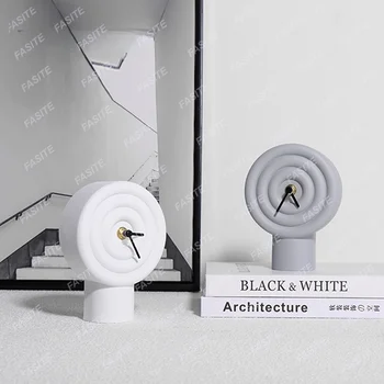 Moderný minimalistický prekladané hodiny živice ozdoby umeleckou výzdobou model izba hotel oddelenie predaja mäkké dekorácie