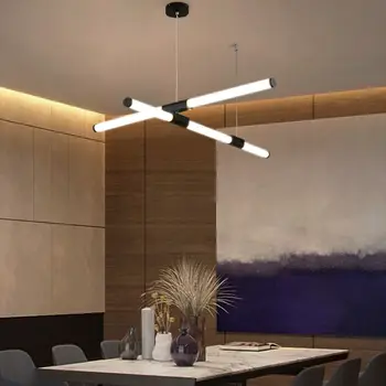 Jednoduché post-moderné tvorivé luster jedáleň špeciálne tvarované luster obývacia izba recepcii luster tvar premenlivé