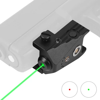 Taktické Zelená Červená Bodka Laserový Zameriavač Rozsah Laserové Ukazovátko Puška Pištole Iné Magnetické Plnenie Laserový Zameriavač Streľba Príslušenstvo