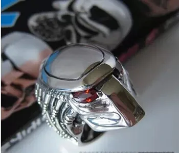 Japonsko je nové 925 sterling silver šperky motocykel punk brnenia, prilby pánske prstene